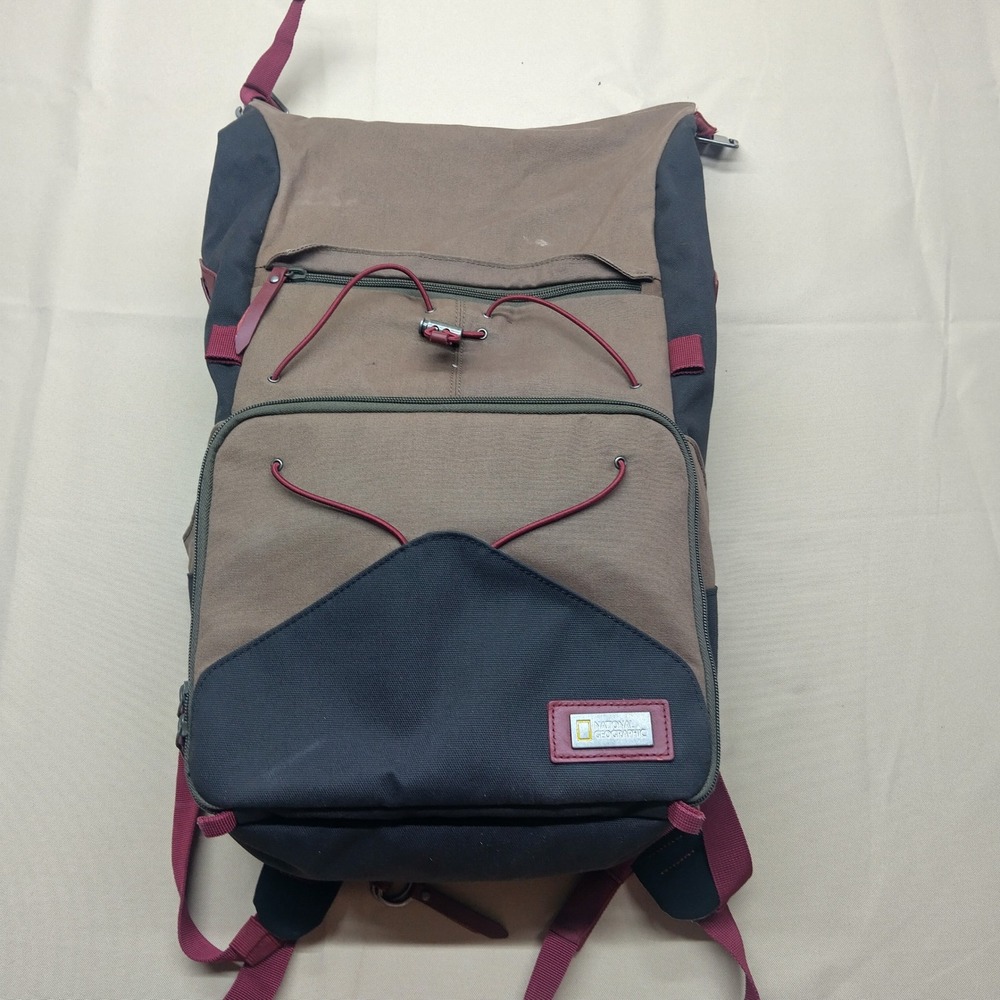 National Geographic Iceland 2n1 Backpack S Brown Black 12L NG IL 5050
